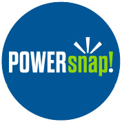 PowerSnap logo button